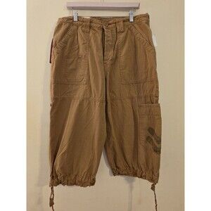 A. Kurtz Pants Large Beige Military Cargo Street Wear4-1501 RARE VTG NWT